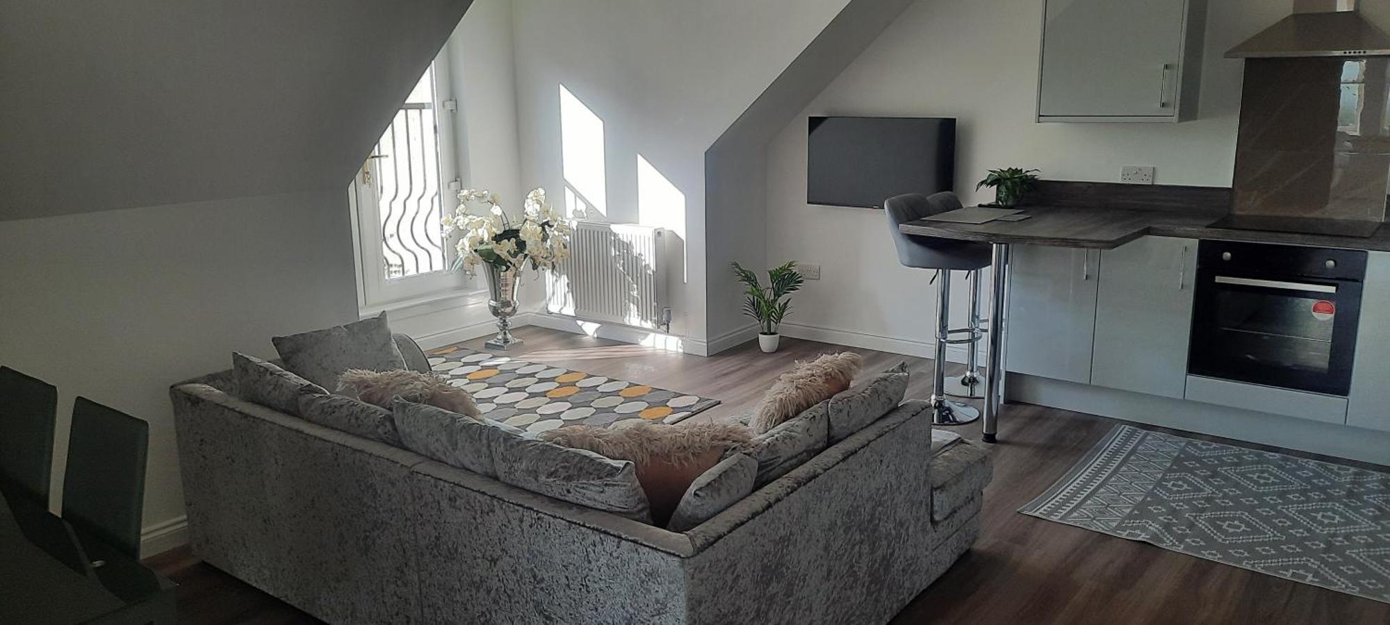 Lanarkshire Apartment- Views- Sleeps 4- Balcony Larkhall  Exteriér fotografie